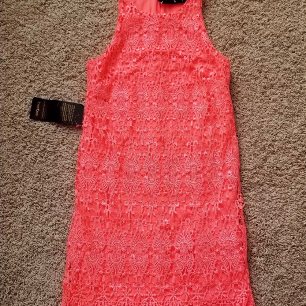 Coral NWT Bebe Dress
